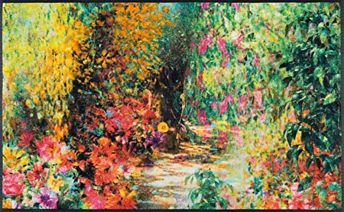 wash+dry Fußmatte, Primavera 75x120 cm, innen und außen, waschbar