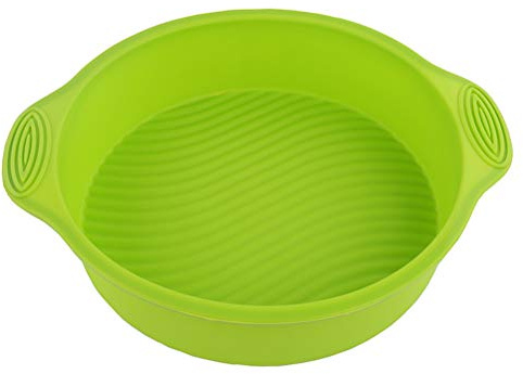 CAN_Deal Silicone Mould Bakeware 24.5cm/9 inch Round Cake Form Baking Pan, Random Color