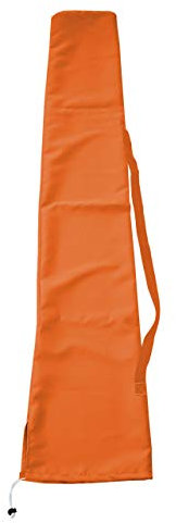 Schutzhülle für Sonnenschirm bis 3x4m, Abdeckhülle Cover mit Kordelzug - terracotta