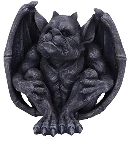 Nemesis Now Hugo Dark Black Grotesque Gargoyle Figurine, 12.5cm
