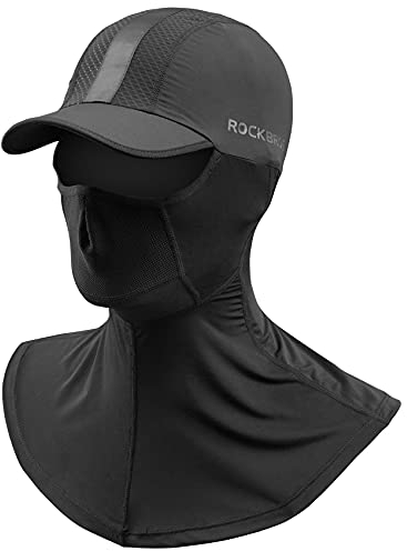 ROCKBROS Fahrrad Sturmhaube Sommer UV-Schutz Balaclava kühl Gesichtshaube für Outdoor-Aktivitäten Radfahren Angeln Laufen Unisex