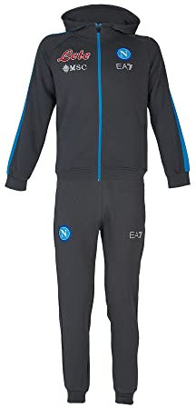 SSC Napoli Tuta Interlock Magnet con Cappuccio 2022/2023 M, EASSCN3R09