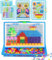 295 PCS*2 Mushroom Nails Jigsaw Puzzle Board Mosaic Toys Pegboard Educational Intelligence Building Blocks Puzzle Toys Assorted Colour Creative DIY Christmas Birthday Gift for Kids 3-7 Years Old