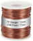 PATIKIL Alambre de Cobre, 1mm x 72m Suave Cobre Alambre Maleable 1,1 Libra Carrete Puro Cobre Alambre para Joyería Fabricación, Bisutería, Abalorios, Jardín y Manualidades Decoración