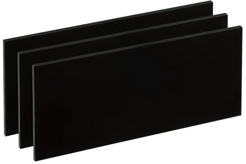 PATIKIL 3er Pack Schweißglas Schatten 11 4,25x 2 gehärtetes Glas Schwarze | Ersatzabdeckungen, Verdunkelungsfilterplatten, Für Schweißhelmhaube