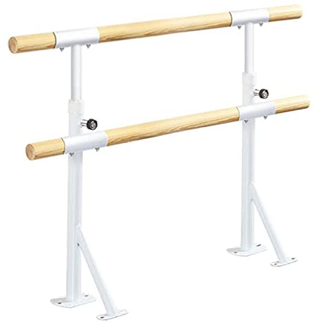 Ballettstange, bodenstehende Ballettstange für Kinder, Erwachsene, Heim- oder Studiotanz, Übung (Farbe: Weiß, Größe: 2 m)