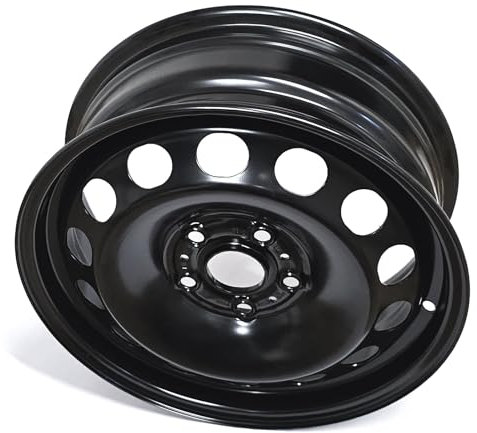 Volkswagen 5Q0601027BS03C Stahlfelge (1 Stück) Felge 16 Zoll Stahlrad 6Jx16H2 ET48 5/112 schwarz