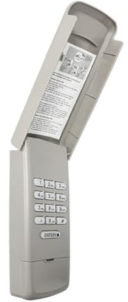 Garage Door Opener Keypad for Liftmaster Chamberlain Craftsman Garage Door Opener Universal Keypad Wireless Keyless Entry Outside Remote with 315/390 MHZ Learn Button Since 1993