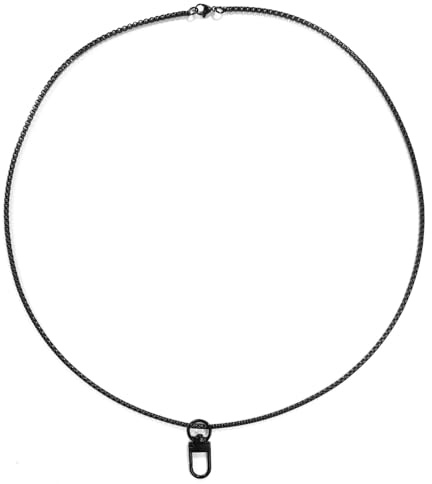 2 Stück Diktiergerät Halskette mit Schnalle, Diktiergerät Halsband aus Edelstahl für Alltag und Outdoor Aktivitäten Kompatibel mit Plaud NotePin