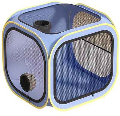 EUBEISAQI Secadora para Gatos, Jaula de Secado de Perros, Secadora automática para Gatos, para baño de Cachorros, hogar, Tiendas, Aseo, Lavado al Aire Libre