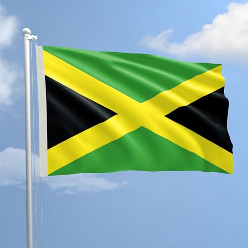 Flagge Jamaika in maritimer Stoff 150 x 220 – Dem Production