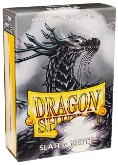 Dragon Shield - Matte Japanese Size Sleeves 60pk - Slate AT-11127
