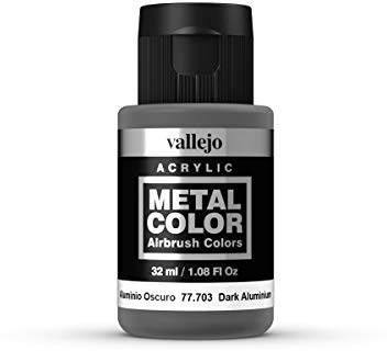 Farbe Vallejo Metal Color 77703 Dark Aluminium (32ml)
