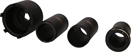 KS TOOLS Nutmuttern-Satz mit 3 Führungsrohren für Mercedes, Ø75 mm , 4-tlg