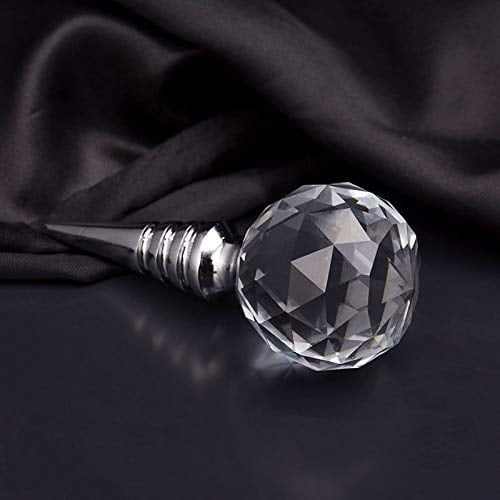 Bouchon de bouteille en cristal (transparent)