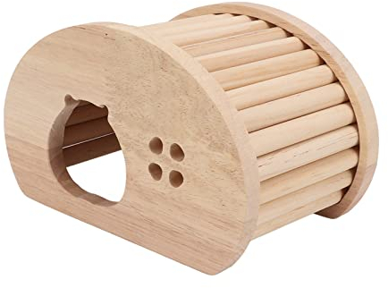 Hamster Kletterhaus, Chinchilla und Meerschweinchen Hütte Versteck Hamster Versteck Hamster Schlafnest Kleine Haustiere Holzhaus Lebensräume Dekor