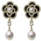 XSQD Ohrringe für Damen Schmuck Geschenk, Ohrstecker Blumen Rosenblüte, 925 Sterling Silber Nadel Ohrringe, Ohrhänger, verschönert, Geschenke für Frauen Mutter Freundin Ehefrau (Stil 1)