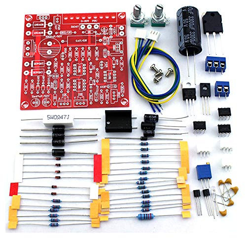 0-30V 2mA-3A DC Fuente de alimentación regulada Kit de bricolaje Continuamente ajustable de limitación de corriente corto con la protección para la Escuela de Educación de Laboratorio
