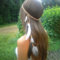 TseenYi Coiffure Plume Boho Bandeau Plume Gypsy Bandeau Cheveux Perles Plume Tassel Bijoux Pour Femmes Et Filles Performance Scène (brun)