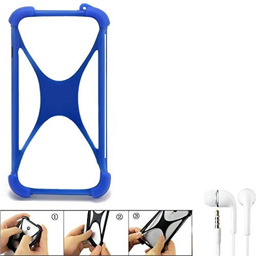 K-S-Trade Housse pour Xiaomi Redmi Note 11 Global Pare-Chocs + Écouteurs Compatible avec Xiaomi Redmi Note 11 Global Silicone Bumper Téléphone Portable Protection Housse Casque TPU Softcase