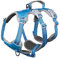 Huntboo Escape Proof Dog Harness Medium, Anti-Pull Dog Harness with Handle, Breathable, Adjustable Dog Harness Small, Reflective Harnesses for Large Dogs Outdoor, Walking, Training (Blue, S)