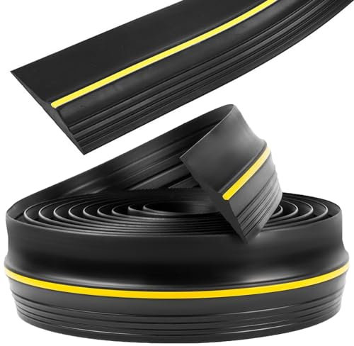 Universal Garage Door Seal - 2M Bottom Rubber Draught Excluder Weather Seal for Clean & Dry Garages