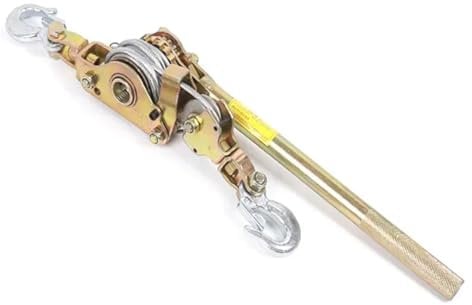 Palan à chaîne Extracteur de câble à crochet, 1 tonne, extracteur de treuil manuel for Agriculture et jardin, tendeur de fil multifonctionnel manuel Pratique et portable