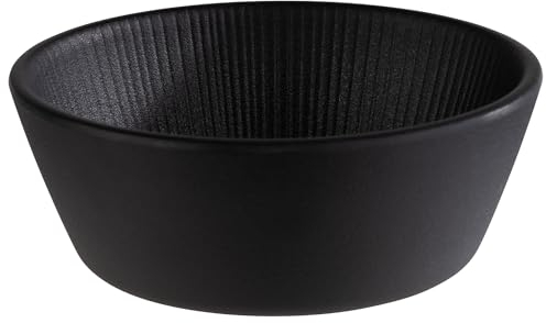 APS 85271 Nero Bol noir Ø 12,5 cm Hauteur 4,5 cm 0,25 l
