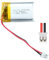 EFASO 3,7 V 400 mAh 702030 Lipo-Akku Wiederaufladbarer Lithium-Polymer-Ionen-Akku mit JST-Anschluss 2.0-2P Stecker