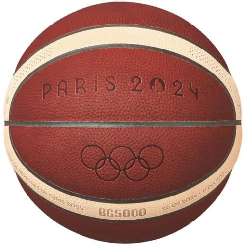 Molten Basketball B7G5000-S4F, Top Wettspielball, Olympic Games Paris 2024 Official Game Ball, FIBA APPROVED