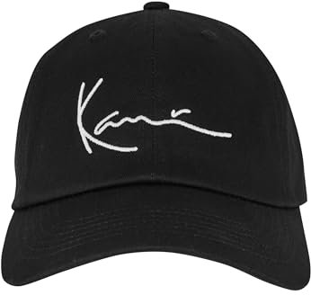 Karl Kani Herren Signature Essential Dad Cap Black, one Size