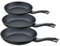 Berndes Pfannen Set Induction Enduro 3tlg. - frypan 20 cm, 24 cm & 28 cm – allherdtauglich - Bratpfanne mit extrem robuster 3-Schicht- Antihaftversiegelung – kratzfest - ohne PFAS