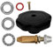 HOMSFOU 5ensembles Soupape De Sécurité pour Autocuiseur Accessoire De Remplacement Valve De Limitation De Pression Facile À Installer Durable Améliore La Sécurité Cuisine