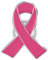 Générique Octobre Rose Broche de Sensibilisation Cancer du Sein 2025 - Accessoires Mode et Élégant Ruban Fer Épinglettes Pin's pour Femme (6X4CM)