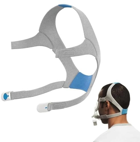 JAWUZ CPAP Stirnband, kompatibel mit Resmed Airfit F20 CPAP-Maske, universelles CPAP Zubehör,Unisex CPAP-Ersatz-Kopfband