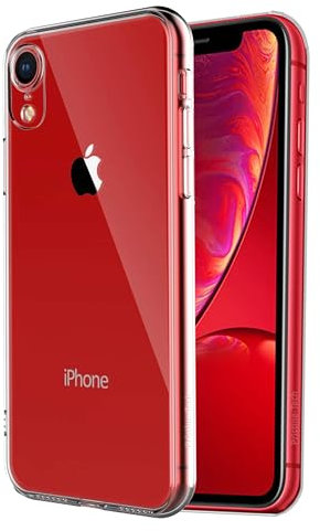 Case for iPhone XR Crystal Clear Phone Cover, [Never Yellow] Anti-Scratch and Shock-Absorption, Basic Case for iphone XR, Compatible with Wireless Charger – Transparent