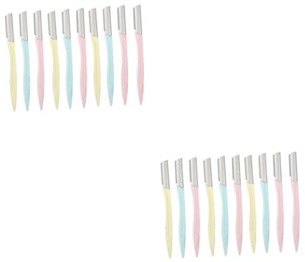 DEARMAMY 20 Pcs Augenbrauen Trimmer Augenbrauen Entferner Augenbrauen Make Up Tool Kit Augenbrauen Former Augenbrauen Rasiermesser