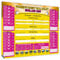 YOFANUP Women's Rugby Championship 2025 Wall Chart, Womens Rugby Party Decorations, A1&A2 Size Rugby Championship Fixtures Poster, Great Gifts for Fans, Family, Friends, Children (Folded, A1)