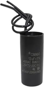 JRXFXEKW 1PCS CBB60 Circulation pump heating pump washing machine water pump capacitor 450V 1.2UF 25X55MM