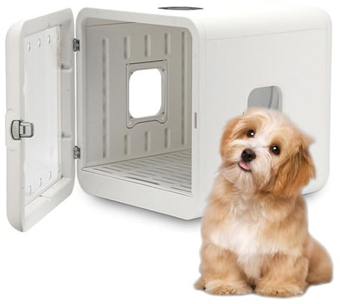 YTBHSHXZ 65 l Temperaturregelung, 4 Geschwindigkeitsstufen und Timer, schnelle Haustier-Trocknerbox for Katzen- Hundehaare(220V)