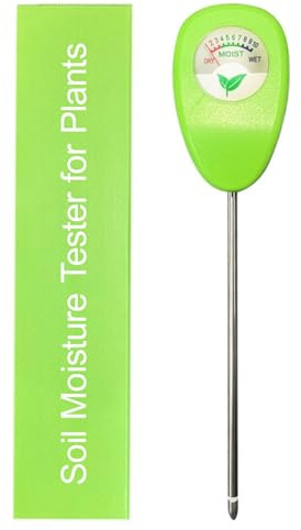 QTORCHE Humidimètre de Sol Soil Moisture Meter pour Plantes – Testeur d’Humidité Sol Ultra Précis sans Piles, pour Plantes en Pot, Jardin, Ferme & Extérieur – Hygromètre Jardinage Facile à Lire