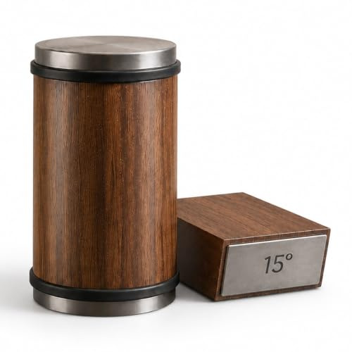 Noren Pro Afilador de cuchillos profesional, discos de diamante (Color madera)