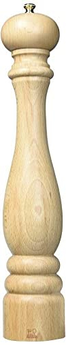 PEUGEOT Paris Manuelle Pfeffermühle, Klassische Mahlgradeinstellung, Höhe: 40 cm, Holz, Natur, 0870440, Chocolat