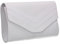 SWANKYSWANS Women's Samantha Clutch Bag, White, One Size