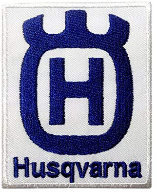 LipaLipaNa Husqvarna Racing Suit Team Dirt Motocross Aufnäher Besticktes Patch zum Aufbügeln Applique Souvenir Zubehör