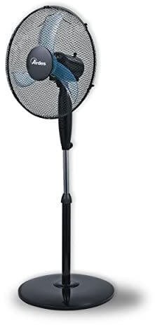 ARDES - AR5AM40PB Ventilateur sur pied Puissant et silencieux, 3 pales de 40 cm, oscillant, réglable en hauteur et en inclinaison Ventilateur sur pied Ardes 3 Vitesses Penny