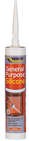 General Purpose Silicone - Multi-Purpose Silicone sealant - 310ml (3, Brown)