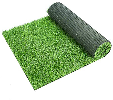 Künstliches Synthetisches Gras, 2cm Höhe Gras-Rasen, Indoor Outdoor Hund Mat Teppich Teppich for Garten Hinterhof Balkon (Size : 2x1m)