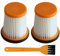 Carkio 2 filtros de aspiradora de repuesto compatibles con Shark W1 WV200 WV201 WV205 WV220 Aspiradora de mano inalámbrica, en comparación con la pieza XHFWV200