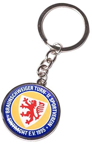 Eintracht Braunschweig Schlüsselanhänger Logo rund, Anhänger, Keychain BTSV - Plus Lesezeichen Wir lieben Fußball